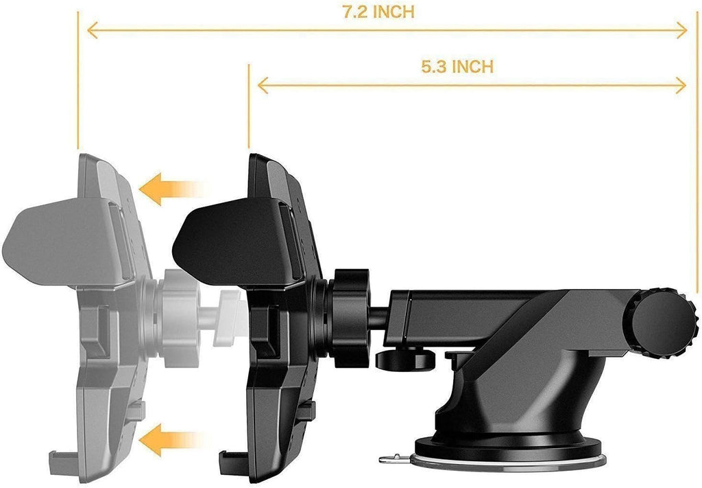 360 Degree Rotating Adjustable Mobile Holder Stand for Car