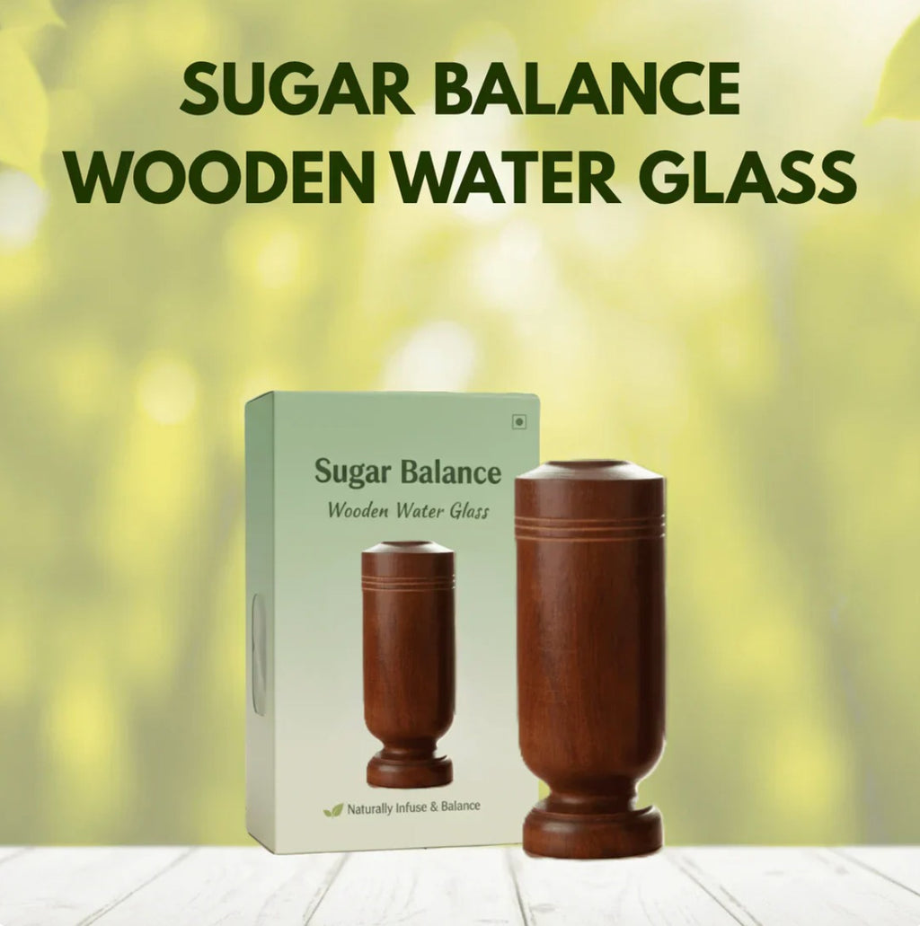 Herbal Wood Tumbler Control Diabetes (Pack Of 1)