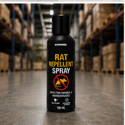 Rat Repellent Spray 100ml — Pack of 3 | Safe for Homes & Warehouses | Made in India